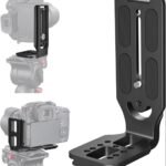 Universal Camera L Bracket Mount for DSLR & Mirrorless Cameras | Vertical/Portrait & Horizontal Quick Release Tripod Plate | High-Quality Aluminum L-Shape Stand | Must-Have Vlogging & Photography Accessory - Image 8