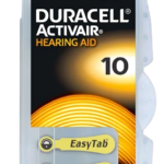 Duracell Activair Size 10 Hearing Aid Batteries - 6 Pack