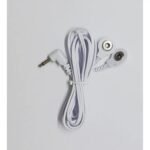 TENS Machine Electrode Pad Lead Wires 3.5mm Male Connection Cable 2PCS