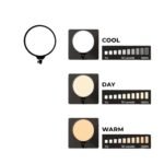 NeePho NP-36 36CM LED Soft Ring Light Adjustable Brightness and Color Temperature for Makeup, Photography, Live Streaming and Video in Pakistan - Image 5