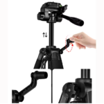 Best Camera Tripod in Pakistan F-360T Lightweight Adjustable Stand - Image 4