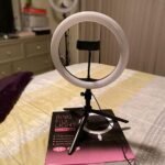 CXB-260 LED Ring Light 26CM with Phone Holder Studio Selfie & Live Streaming Light Pakistan - Image 2