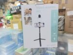 Portable Vlogging Tripod Kit AY-49 with Mic & Light Best for TikTok, Instagram & YouTube Videos - Image 2
