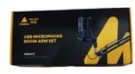 MAONO PM461S USB Condenser Microphone Boom Arm Plug and Play USB Mic Streaming Recording