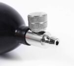 Premium Blood Pressure Bulb with Air Release Valve | Manual Inflation for Sphygmomanometer & Cervical Inflatable Devices | Latex Black | Universal BP Pump Replacement - Image 3
