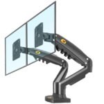 S400 Dual Monitor Stand for 17–27 Inch Screens Full Motion Swivel Arm with 2–9Kg Load Capacity, VESA 75×75 & 100×100mm in Pakistan - Image 3