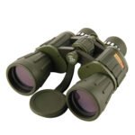 Seeker 10x50 Ultra Clear binoculars with military marking and lens caps
