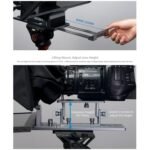 Feelworld TP16 compatibility with DSLR, Camcorder, and PTZ camera setups.