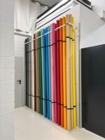 High-Quality Seamless Backdrop Rolls in Various Shades for Content Creators