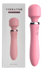 Double vibrating wand massager original box packaging Pakistan