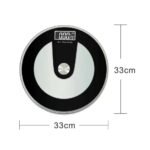 Electronic Personal Scale 33cm Round Glass – 180KG Digital Weight Machine Dimensions – Buy Online Pakistan COD