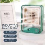 Mini desktop fan 3 speed inductive touch button comfortable wind cool breeze strong wind Pakistan