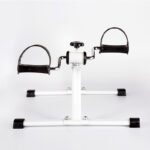 Pedal exerciser front view with foot straps – home gym equipment Pakistan