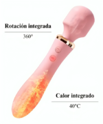 Wand massager 360 degree rotation 40C heat function Pakistan